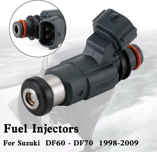 Vista 5 de 1 inyectores de combustible aptos para Suzuki DF60 - DF70 1998-2009, inyector de combustible reemplaza a 15710-66D00, CDH-166