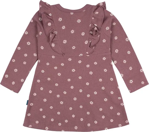 Vista 3 de Gerber Vestido de manga larga con detalle de volantes para bebé niña