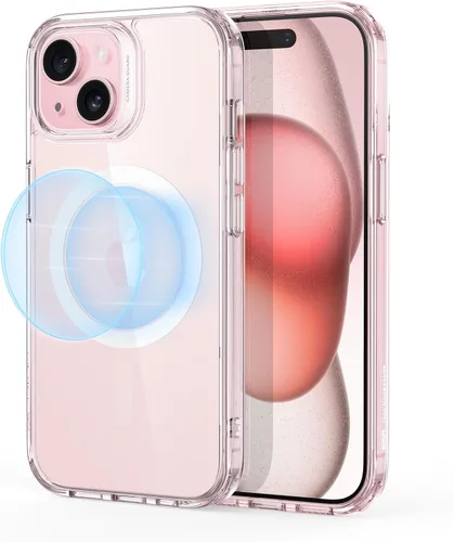 Vista 39 de ESR Funda para iPhone 14 Plus, compatible con MagSafe, protección de grado militar a prueba de golpes, resistente al amarillamiento, funda magnética