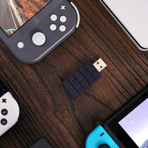 Vista 3 de Adaptador de controlador inalámbrico USB 8BitDo 2 dongle convertidor para SwitchSwitch OLED Steam Deck Windows MacOS Raspberry Pi PS5PS4PS3 Xbox