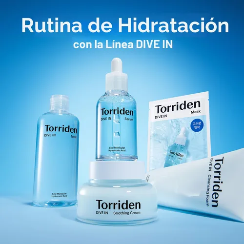 Vista 8 de Torriden Máscara facial de ácido hialurónico DIVE IN (10 hojas), mascarilla coreana de hidratación profunda, pantenol y alantoína, mascarilla