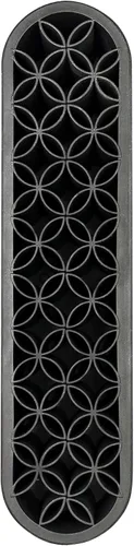 Vista 8 de Narrative Cosmetics Portaescobillas de silicona vertical con esquinas redondas - Negro