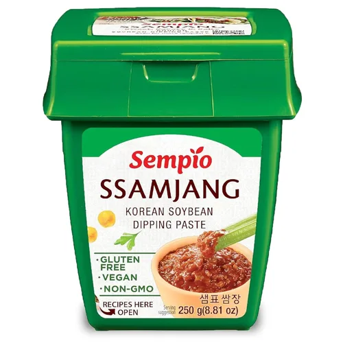 Vista 9 de Sempio Ssamjang: Pasta de inmersión de soja coreana suave Tojang, 15.9oz/450g