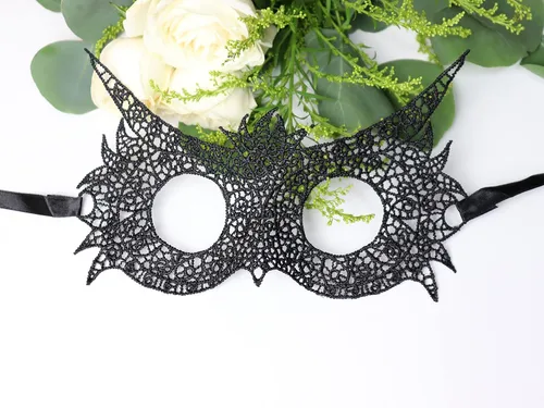 Vista 2 de Bonnie Z. Leonardo Máscaras de mascarada para mujer
