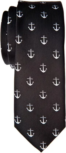 Vista 13 de Retreez Patrón clásico de anclaje tejido microfibra 2" corbata flaca
