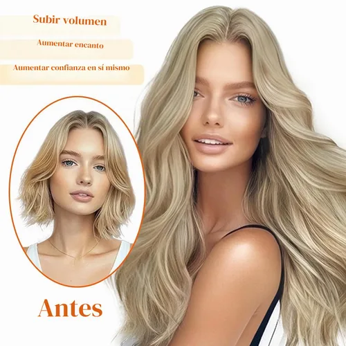 Vista 6 de Sunny - Extensiones de cabello humano real, con cable/hilo y clips ajustables, aplicación invisible, 2.82 onzas, 12 pulgadas, color rubio cenizo