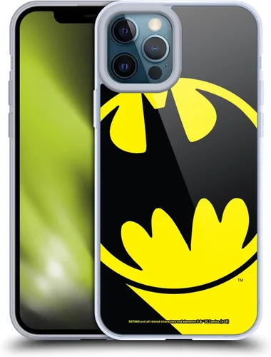 Vista 246 de Head Case Designs Funda de gel con licencia oficial de Batman DC Comics Bat Signal Logos [protección de grado militar] compatible con Apple iPhone 7