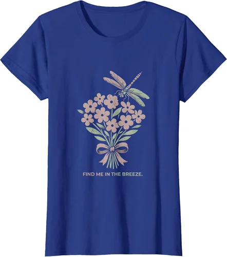Vista 15 de Find Me In The Breeze Nature Inspired Design T-Shirt