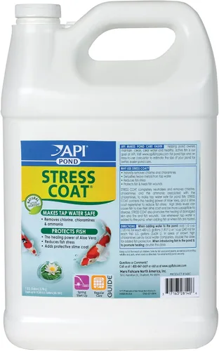 Vista 7 de API POND STRESS COAT - Acondicionador de agua para estanque, botella de 16 onzas