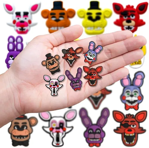 Vista 3 de Bonitos dijes para zapatos, dijes de decoración de zapatos de dibujos animados, dijes geniales para sandalias, zapatos, pulseras, pulseras, regalos