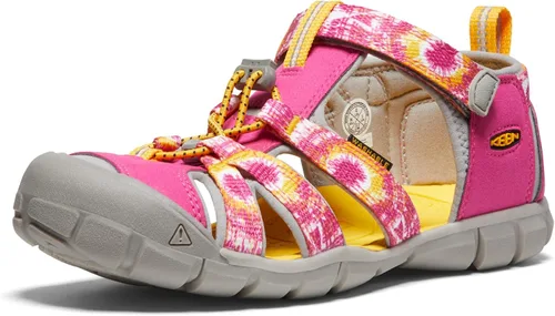 Vista 43 de KEEN Sandalias unisex para niños Seacamp 2 CNX con puntera cerrada Azul Azur/Blanco Estrella