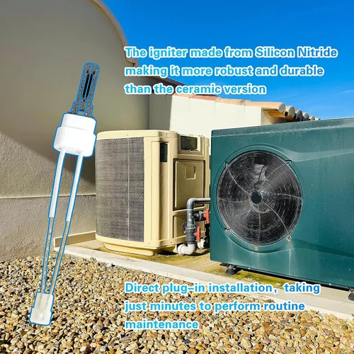 Vista 6 de 77707-0054 Kit de juntas y lgniter para piscina Pentair Sta-Rite Max-E-Therm MasterTemp Pool 125 175 200 250 300 333 400