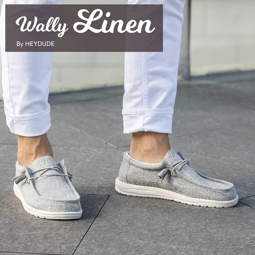 Vista 2 de Hey Dude Wally Washed- Mocasín para hombre