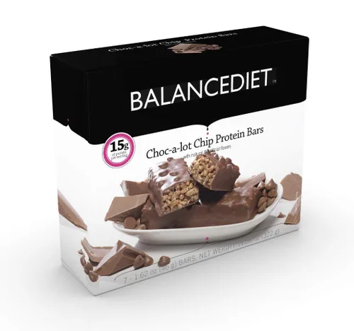 Vista 9 de BalanceDiet™ Barra de proteínas 0.53 oz de proteína Bajo en carbohidratos Caja de 7 barras (nuez de caramelo)
