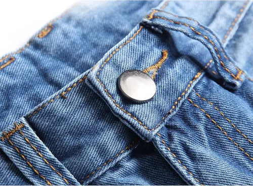 Vista 7 de ZEESEN Jeans rasgados para hombre, ajustados, ajuste regular, pierna cónica, desgastados, pantalones de mezclilla para hombre con agujero