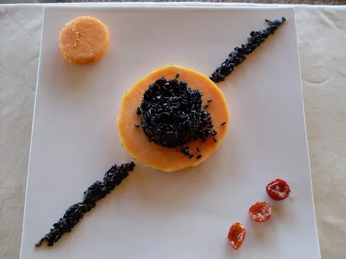 Vista 3 de CASCINA BELVEDERE Nerone - Paquete de 2 arroz negro orgánico italiano, más alto en proteínas y fibra que el marrón de cocción rápida, fibra vegana