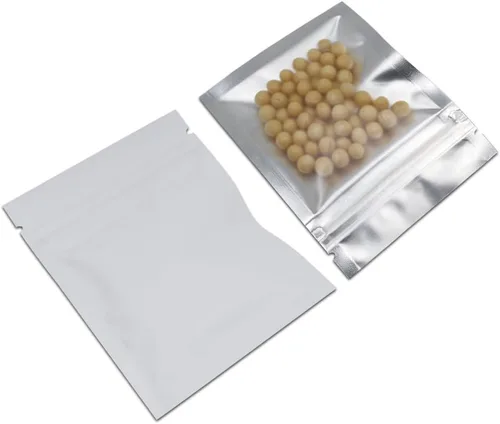Vista 27 de PABCK: Paquete de 100 bolsas transparentes reutilizables con cierre hermético para almacenar alimentos, Negro