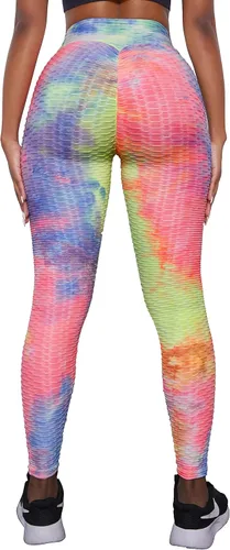 Vista 2 de Heathyoga Leggings TIK Tok para mujer leggings de cintura alta para mujer pantalones de yoga para mujer leggings de entrenamiento