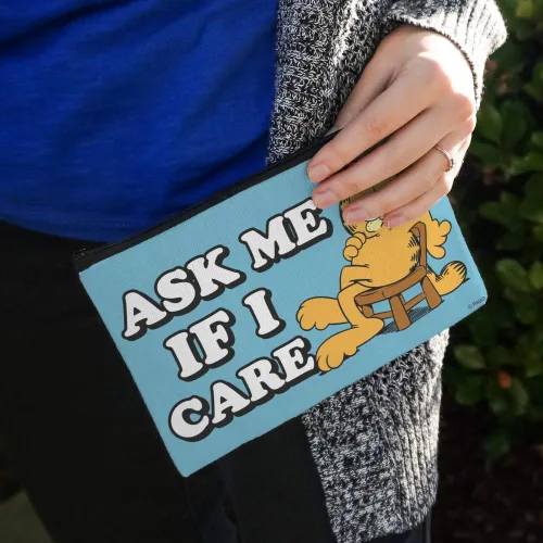 Vista 3 de Garfield Ask Me If I Care - Bolsa organizadora de maquillaje