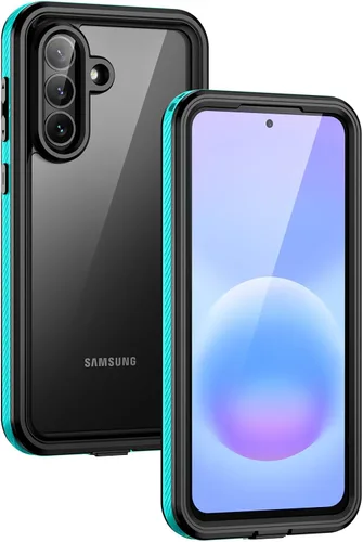 Vista 10 de Lanhiem - Funda para Samsung Galaxy A16 5G, impermeable IP68, resistente al polvo, con protector de pantalla integrado, cubierta protectora