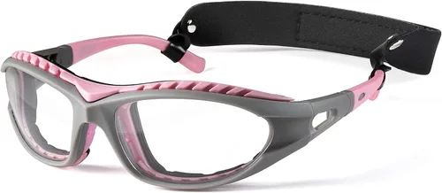 Vista 5 de Paquete de gafas naranja y rosa, antiniebla, anti arañazos, protección de ajuste único