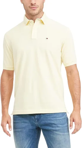 Vista 105 de Tommy Hilfiger Polo de piqué de algodón de manga corta para hombre en ajuste regular