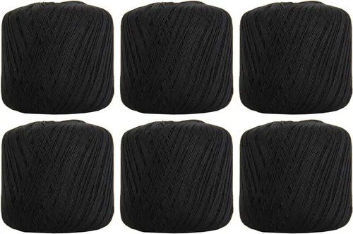 Vista 31 de Hilo de croché Threadart, 100 % algodón, talla 10 Soft pure cotton crochet thread for lace, doilies, amigurumi and crafts. Smooth finish with