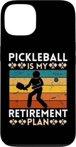 Vista 7 de Pickleball Is My Retirement Plan Case for iPhone 16