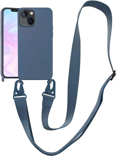 Vista 7 de Funda compatible con iPhone 8 Plus, iPhone 7 Plus/6 Plus/6S Plus con cordón, funda cruzada para iPhone con correa ajustable de silicona para iPhone