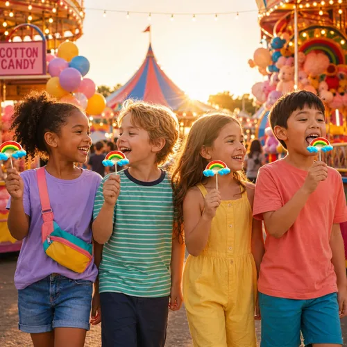 Vista 7 de 12 unidades de caramelos con forma de arco iris, ideales para rellenos de bolsas de golosinas, envueltos individualmente (paquete de 12)