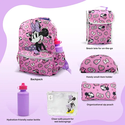 Vista 3 de Fast Forward Mochila, Minnie Mouse 6 piezas, Minnie Mouse