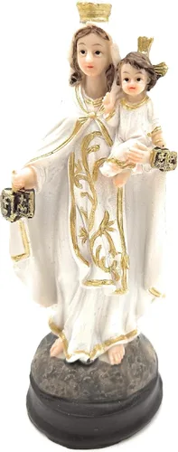 Vista 7 de Estatuas religiosas de 5 pulgadas (Ángel de la Guarda)