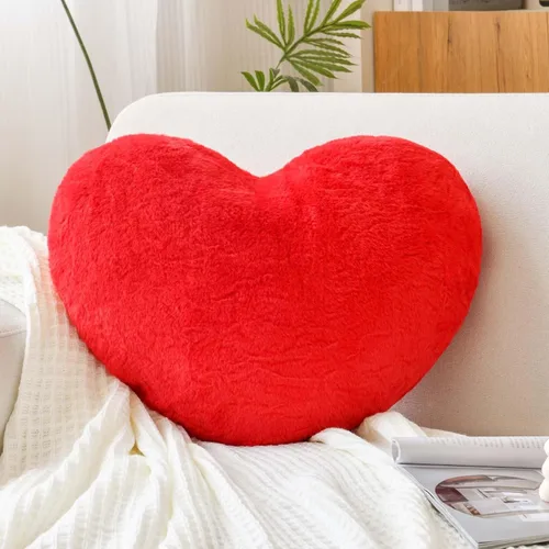 Vista 16 de XVTRU Almohadas de Corazón Negro, Linda Almohada Decorativa de Corazón, Almohadas en Forma de Corazón para Cama, Cojín de Almohada de Decoración