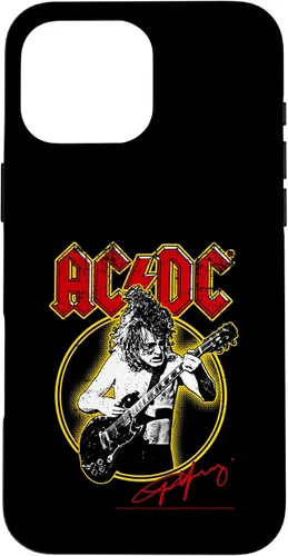 Vista 19 de AC DC Classic Rock Logo Electric Guitar Solo Energy Case for iPhone 17