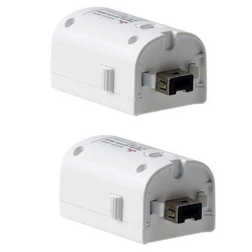 Vista 3 de Mayflash GameCube Controller Adapter for Wii & Wii U (Dual Pack), White