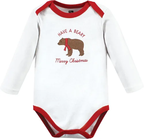 Vista 3 de Hudson Baby unisex-baby Cotton Long-sleeve Bodysuits
