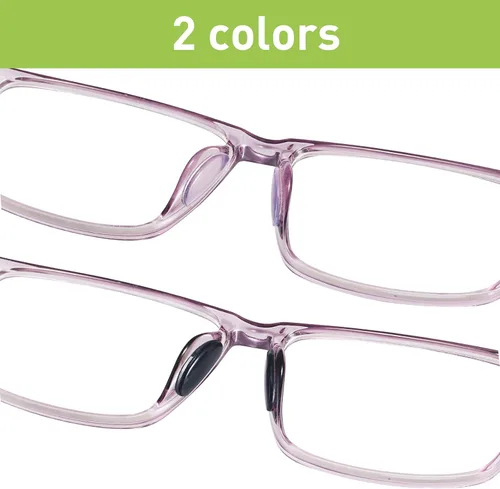 Vista 7 de Almohadillas para la nariz para gafas, diseño ultrafino de 0.051 pulgadas, almohadillas antideslizantes para la nariz con respaldo súper pegajoso