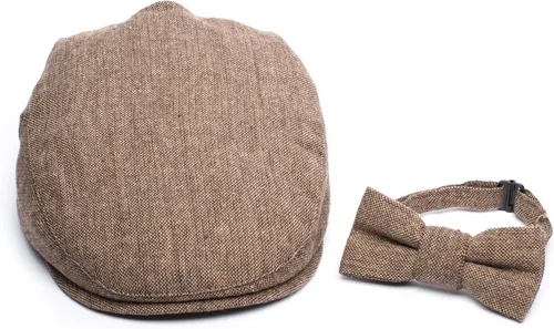 Vista 25 de Born to Love Gorro de conductor a rayas para niños pequeños