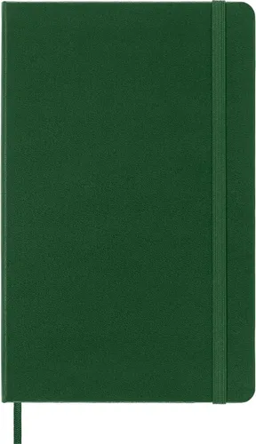 Vista 2 de Moleskine - Cuaderno, grande, a rayas, verde mirto, tapa dura (5 x 8.25 pulgadas)