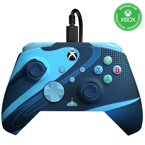 Vista 29 de PDP Gaming Xbox Series X S Red Bundle: REMATCH Wired Gamepad Controller & AIRLITE Wired Headset with Mic, Licensed Xbox One Gamepad, Customizable