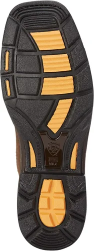 Vista 3 de Ariat Botas de trabajo Workhog Patriot con punta de acero para hombre, Marrón