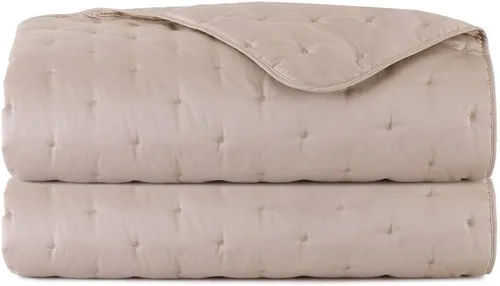 Vista 7 de Yves Delorme Funda Triomphe – Accesorio de cama de lujo – Moderno y funcional Dune