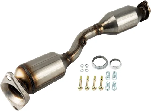 Vista 65 de PHILTOP Convertidor Catalítico de Ajuste Directo para Murano 2009 2010 2011 2012 2013 2014 3.5L, Cáscara de Acero Inoxidable Aluminio 203-1010