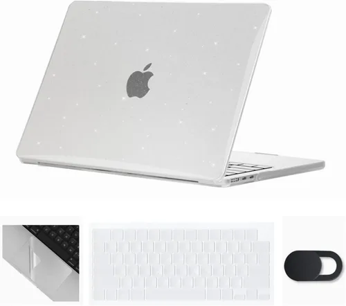 Vista 26 de Se7enline Funda compatible con MacBook Neo de 13 pulgadas, modelo A3404 2026, carcasa dura, cubierta de teclado, cubierta de cámara web, protector