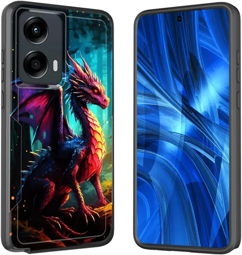 Vista 124 de Funda para Moto G Power 5G 2023, [probada contra caídas de grado militar], resistente, resistente, resistente, a prueba de golpes, funda protectora