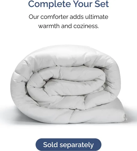 Vista 42 de Extra Deep Twin XL Sheet Set - 3 Piece College Dorm Room - White 01-Blanco