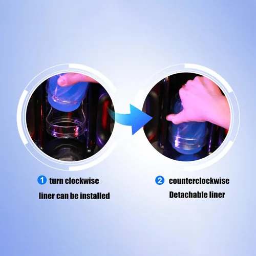 Vista 5 de Masterburbatador masculino, juguete sexual, juguetes para adultos para hombres, masturbador, juguete sexual masculino, juguete sexual masculino