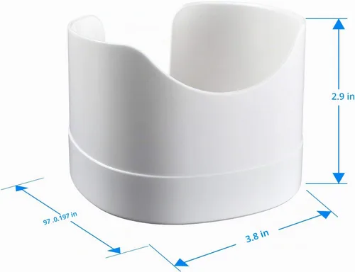 Vista 6 de Soporte de pared para TP-Link Deco S4, S7, M4, P9, W2400-2 Pack DECO M4