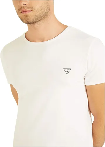 Vista 2 de GUESS Camiseta con cuello redondo para hombre