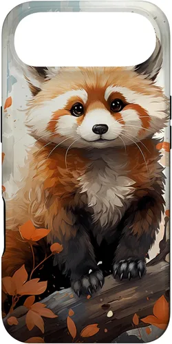 Vista 27 de Cute Red Panda, Red Panda Lover Case for iPhone 17